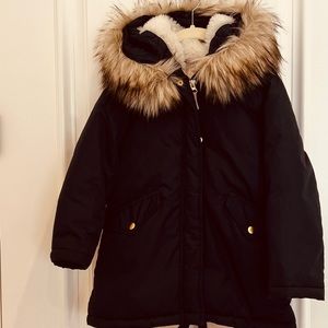 J Crew girls puffer - Size 7
